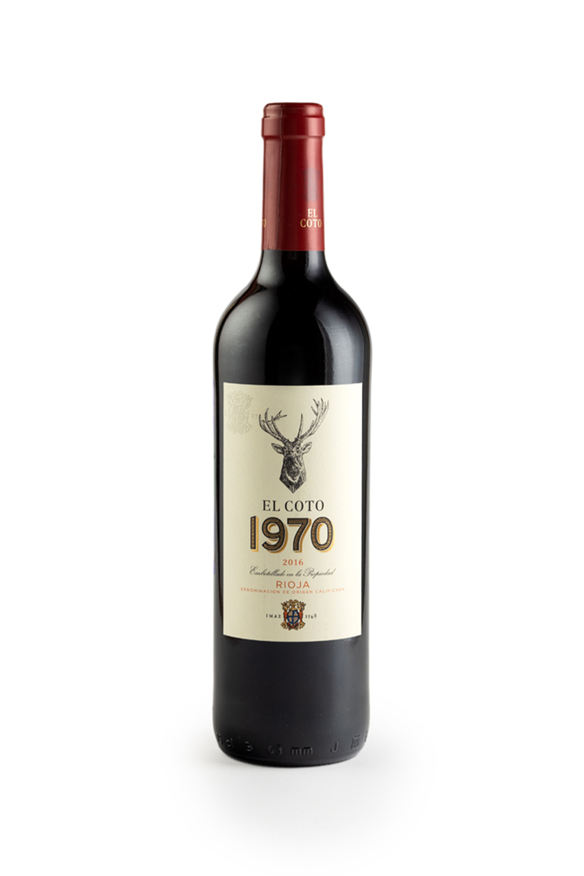 Вино Эль Кото 1970 Риоха, DOC, красное, сухое, 0.75л